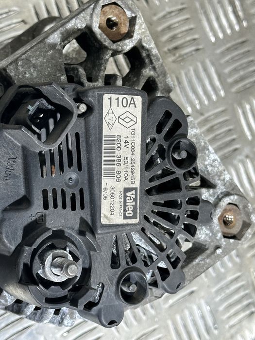 Генератор 1.5 1.6 1.9 2.0 2.2 дизель | Трафік Меган Кенго Логан Лагуна