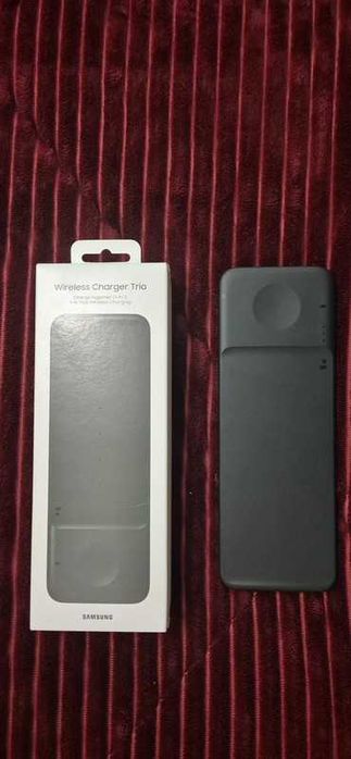 Carregador Samsung Wireless Charger Trio
