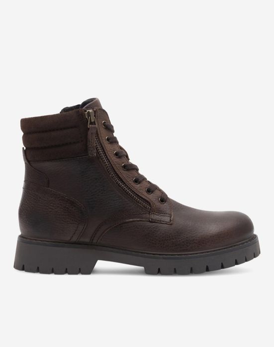 Buty trzewiki za kostkę skórzane Lasocki Young rozmiar 40 brązowe