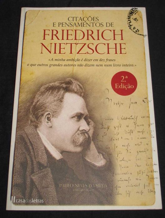 Livro Citações e Pensamentos de Friedrich Nietzsche