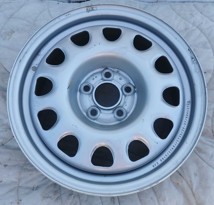 felgi stalowe 6Jx15 VW Golf III Vento Seat Toledo Skoda Scala Slavia