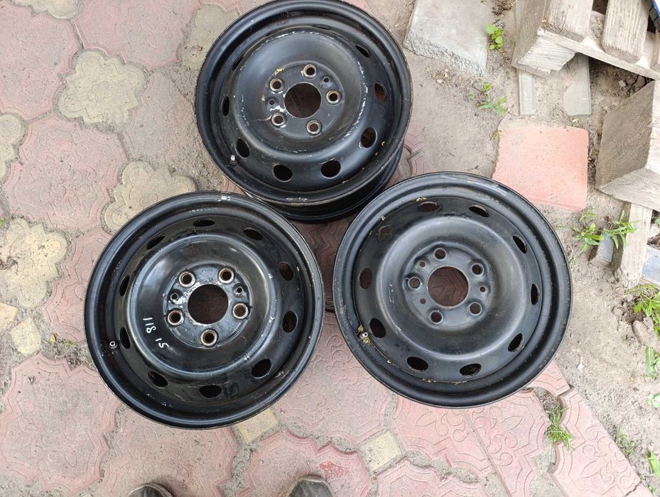 Бу диски стальні r15 5*118 Fiat Ducato Peugeot Boxer Citroën Jumper