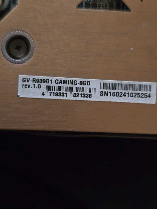 Відеокарта Gigabyte Radeon R9 390 G1 Gaming 8GB (GV-R939G1 GAMING-8GD)