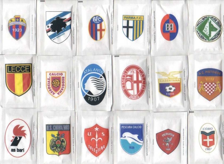 lote 3-pacotinhos de açucar 12 series completas