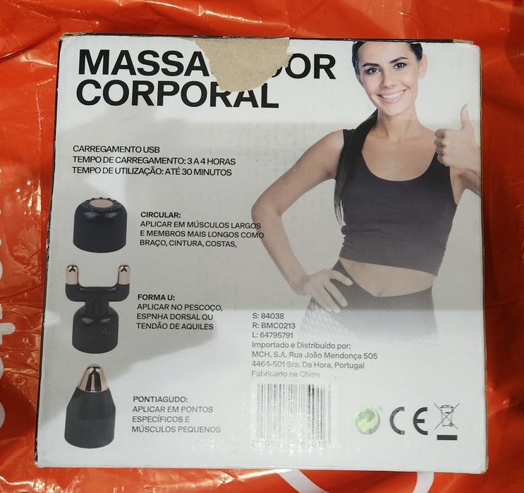 Massajador Corporal - USB429911716429178881