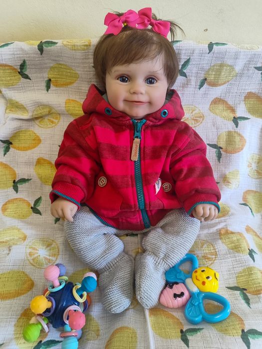 Кукла лялька пупс реборн Медді 50 см