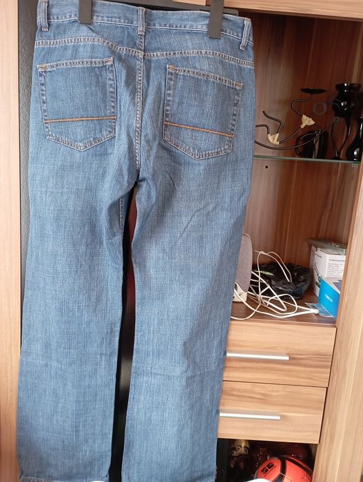 Spodnie jeansowe męskie rozm W34 (dł.nogawki 111cm)Next