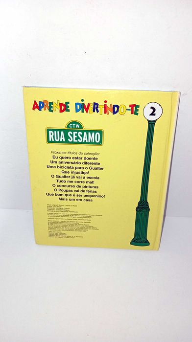 O Gualter Aprende a ler - Livro da Rua Sésamo