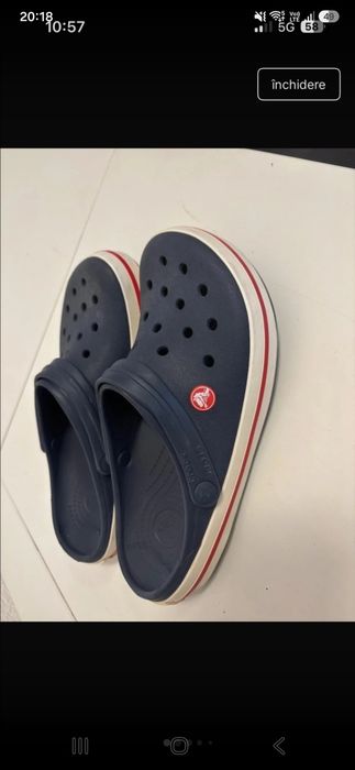 Crocs roz 38/39 chodaki
