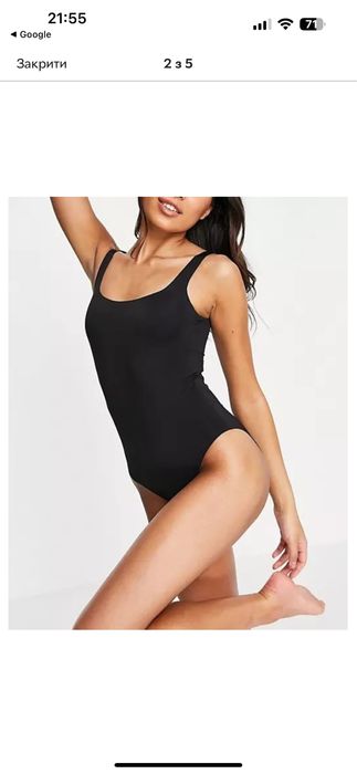 Безшовне боді майка від H&M, нове без бірки. В розмірі М, L, 4 фото-S