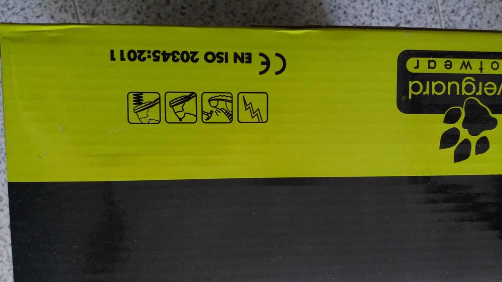 botas biqueira aco nº 43