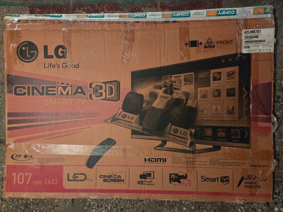 Телевизор LG 42LM670T Cinema 3D