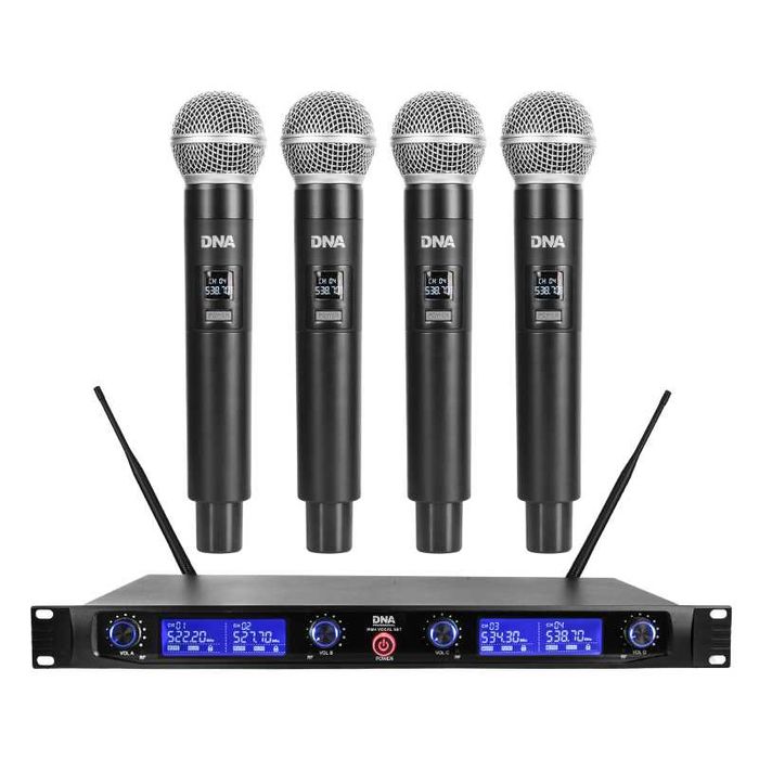 DNA WM4 VOCAL SET bezprzewodowy mikrofonowy system nagłośnienia