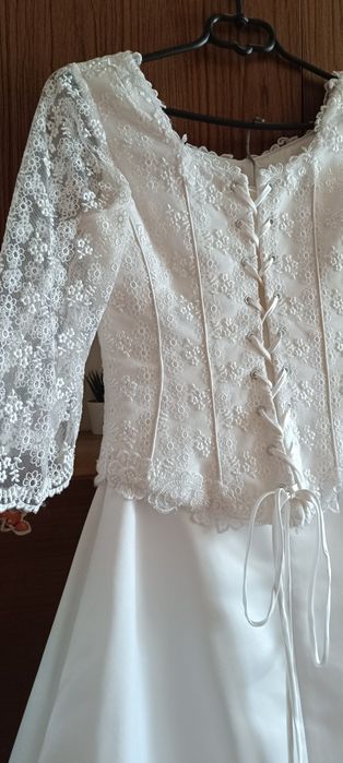 Suknia ślubna dwuczęściowa