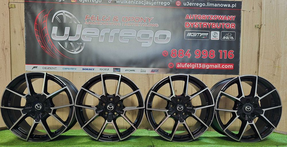 Nowe alufelgi MAZDA 17x5x114,3 Mazda3, Mazda5,Mazda6, Cx3,Cx30,Cx5,Cx7