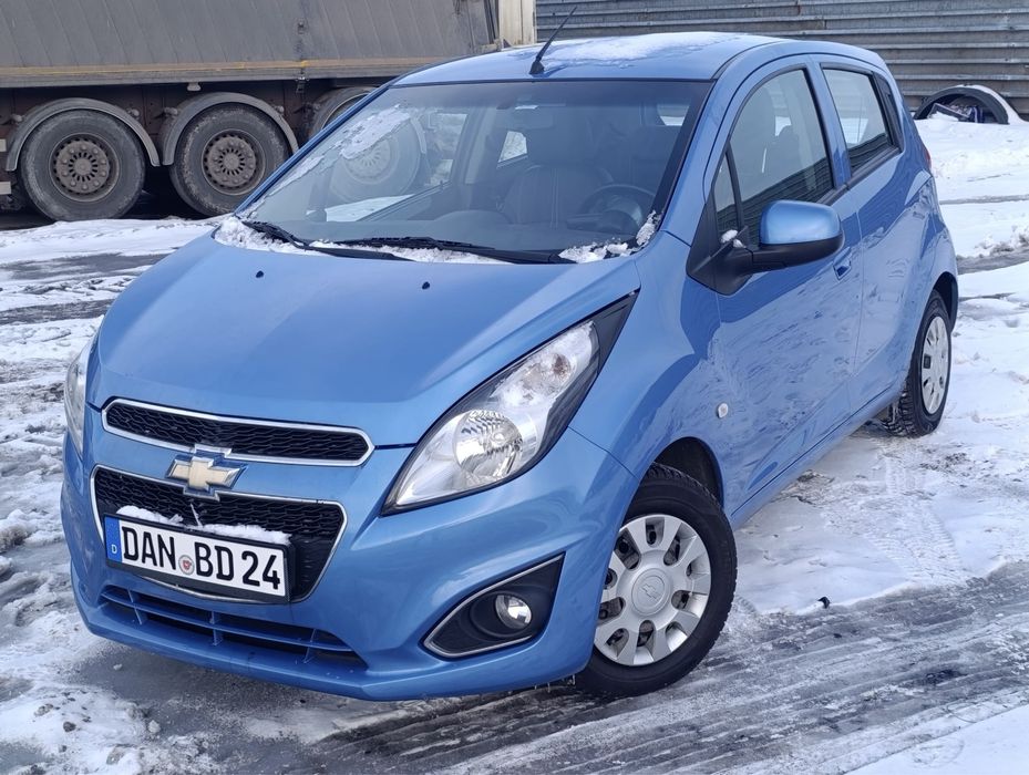 Chevrolet Spark 2013 LIFT Klima Skora 2 Klucze Niemiec Bezwypadek