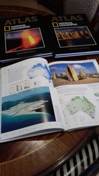 Atlas National Geographic (21 livros)