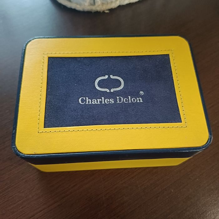 Nowy komplet-Zegarek damski i męski Charles Delon