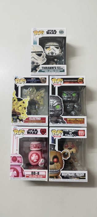 Funko POP´s! (60€ os 5 ou preço descrito de cada um na descrição) Podem enviar propostas