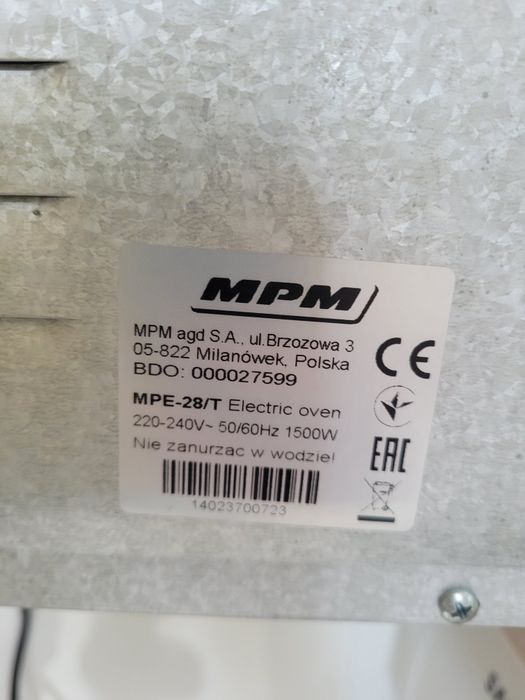 Mini Piekarnik MPM