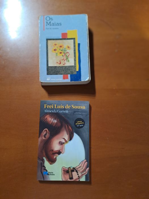 Conjunto de 2 livros- literatura Portuguesa