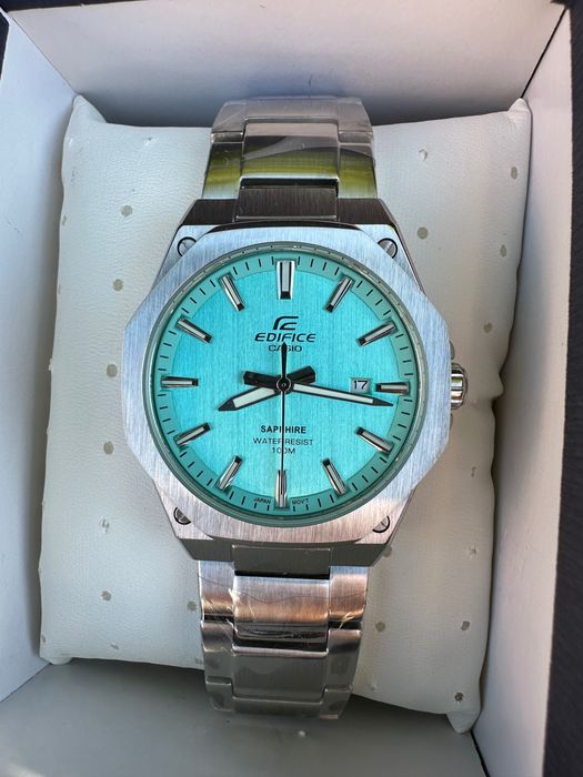 Casio Edifice tiffany kolor