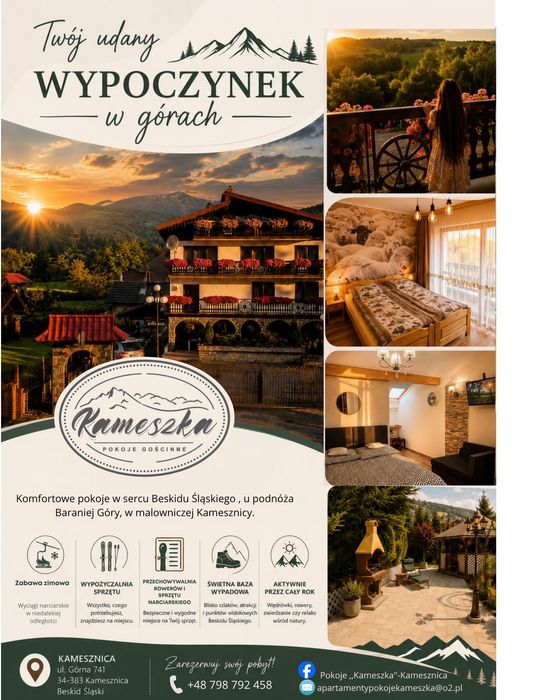 NOCLEGI  W GÓRACH Wolne pokoje!
