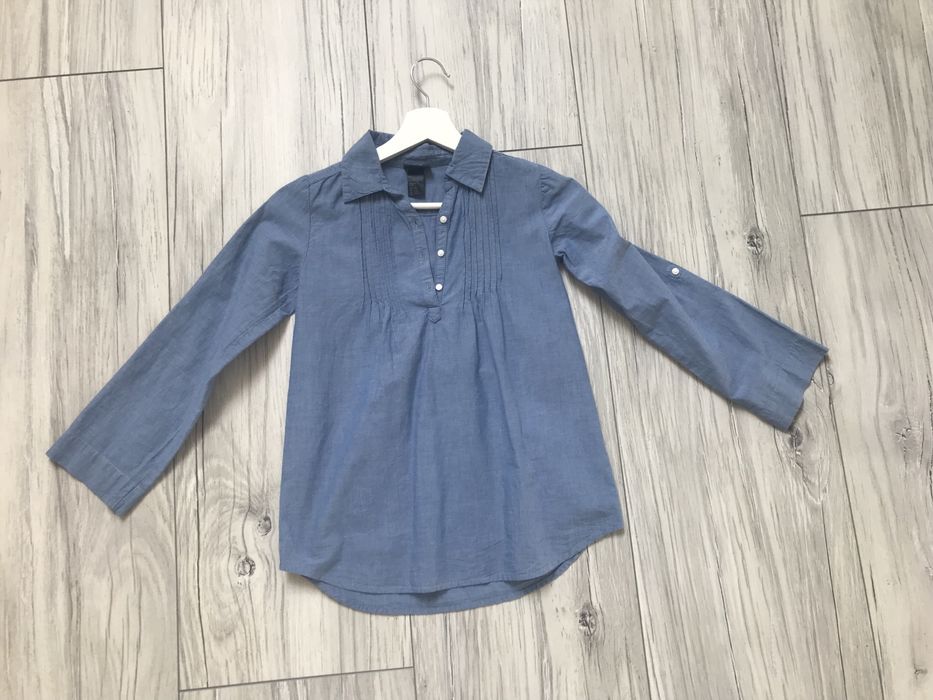 Tunika, koszula jesnsowa H&M 128, 7-8 lat
