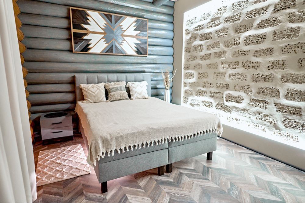 Подобово будинок з чаном та сауною біля озера і лісу Koshara_chalet