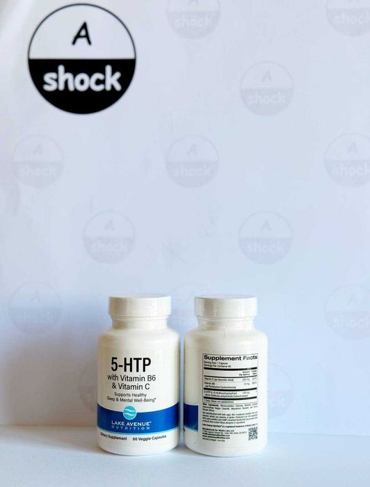 Lake Avenue Nutrition 5-HTP 100 mg with Vitamin B6 & Vitamin C 60 caps
