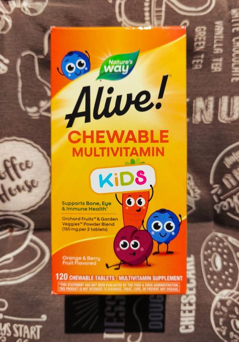 Alive kids вітаміни для дітей дитячі мультівітаміни мармеладки жуйки детские витамины для детей желейки 60 90 120 шт