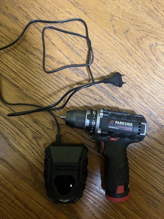 Шуруповерт parkside 12v безщітковий