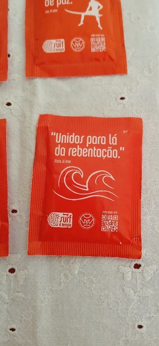 Pacotes de açúcar Surf é terapia