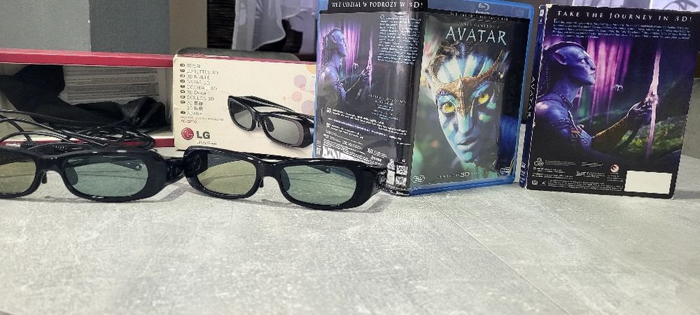 BLU-RAY 3D AVATAR plus okulary3D LG