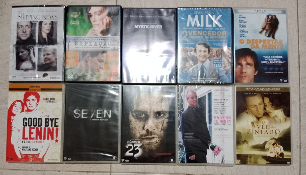 Filmes em DVD, de qualidade
