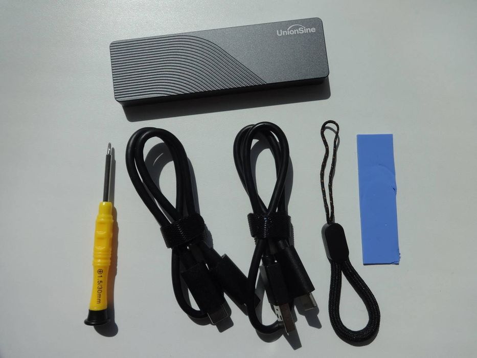 Кишеня (карман) для SSD Dual Protocol M2 NVMe/SATA 10Gbps M.2 Type С