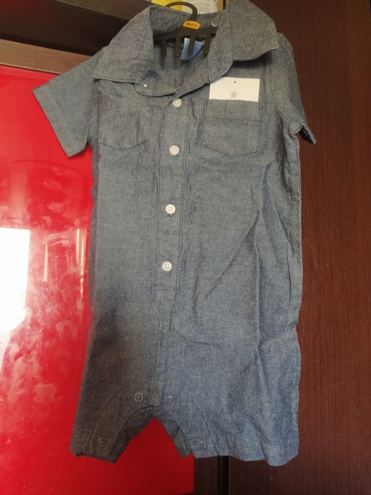 Джинсовий бодік на рочок