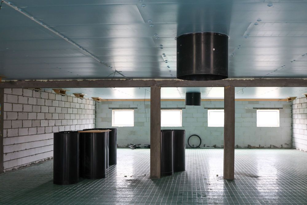 Izolacja Sufitu Dachu Stropu Odchowalni Świń Płyta Styrodur XPS AGRO