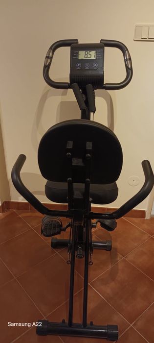 Bicicleta Magnética BIGZZIA Dobrável X-Bike 3 Em 1 Ajustável