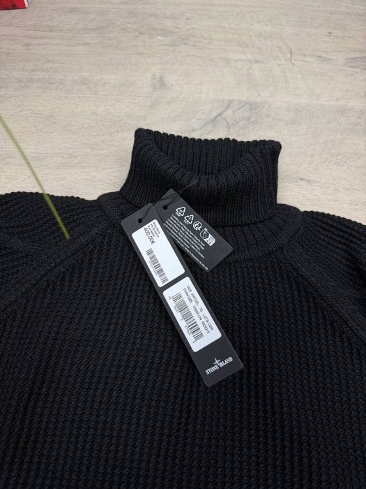 Гольф Stone Island чоловічий в’язаний светр Стон Айленд