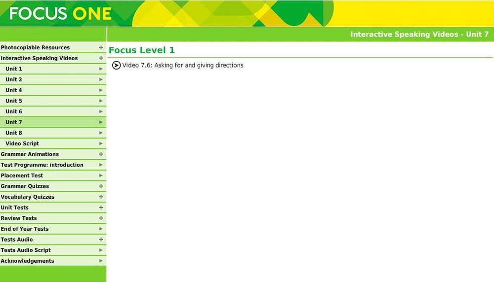 Focus 1 Teacher's DVD (MultiROM One)