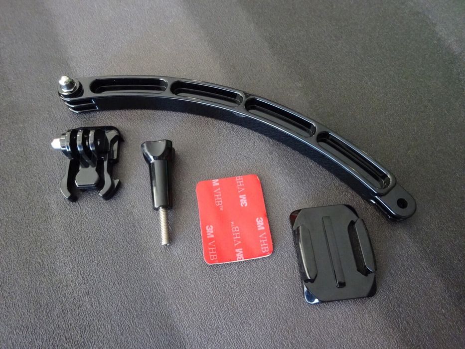 Extensão Capacete Action Cams - Gopro, SJCAM, Xiaomi, Rollei...