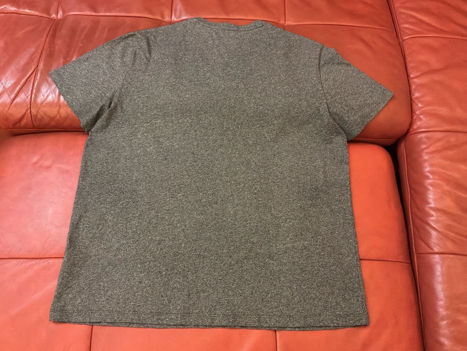 Футболка Armani Exchange slim, серый меланж, р.XXL