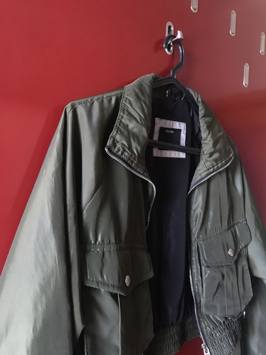 Casaco verde tropa curto