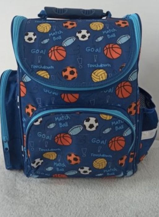 Plecak szkolny niebieski   .