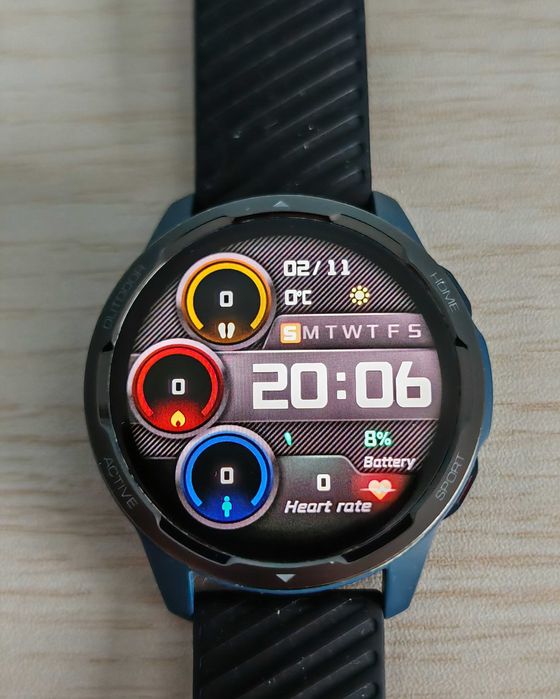 Smartwatch Xiaomi Watch S1 Active Ocean Blue + folie ochronne i pasek