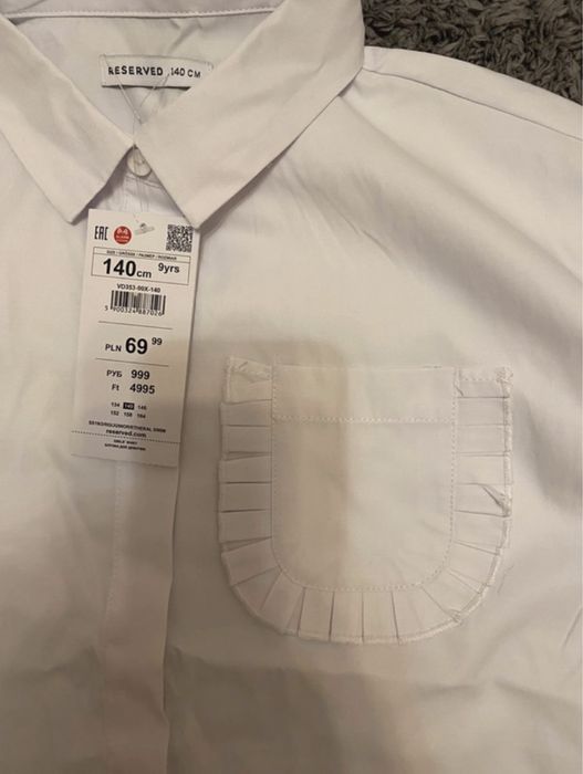Koszula elegancka dla dziewczynki