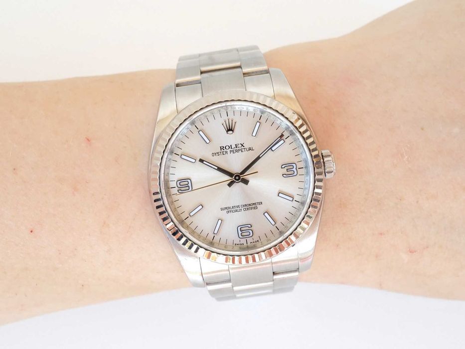 Rolex Oyster Perpetual 36 Silver Dial