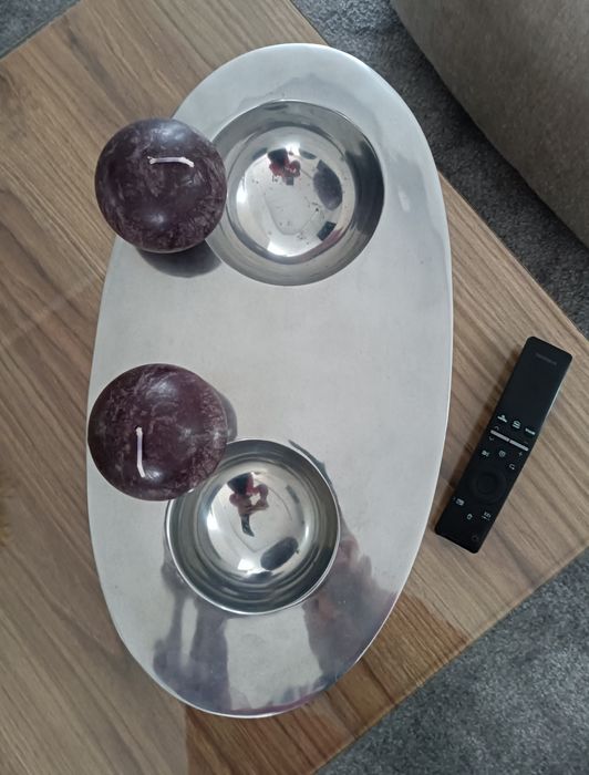 Taça decorativa porta velas