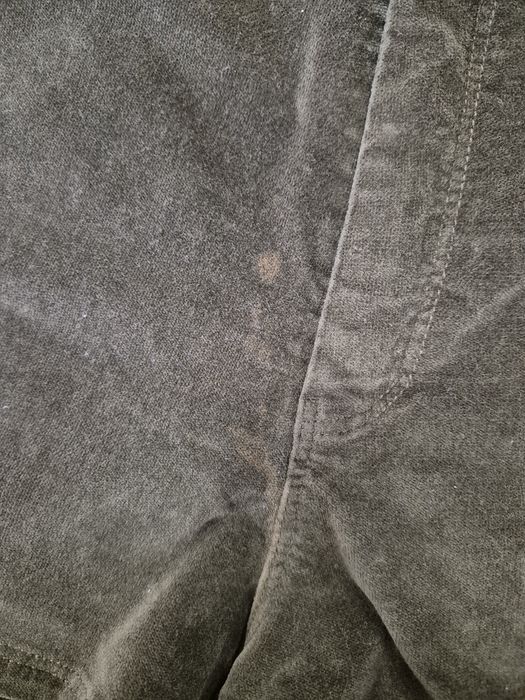 Zamszowe spodenki khaki